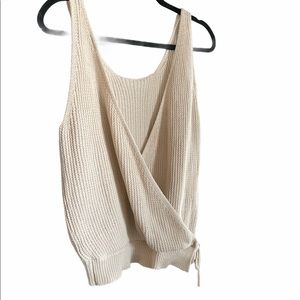 Knit tank top